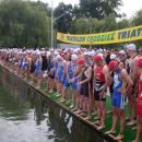 Start Mistrzostw Polski w Triathlonie w lipcu 2009 roku